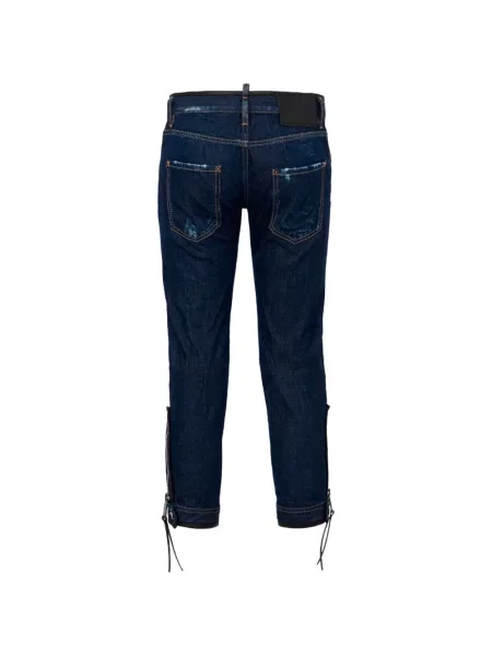 Κοκαλιάρης skinny τζιν Dsquared2 μπλε