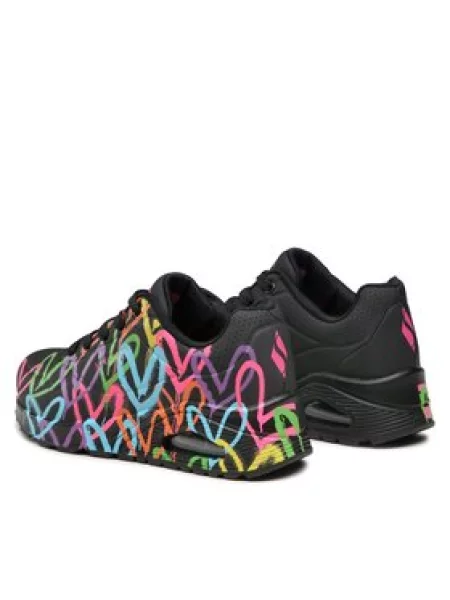 Sneakersy Skechers čierna