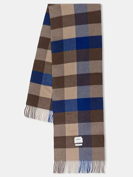 Μάλλινο κασκόλ Ader Error MUFFLER ανδρικό καφέ