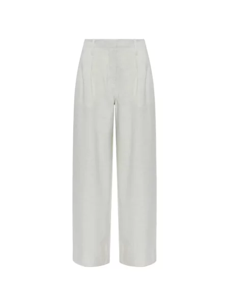 Pantaloni Samsøe Samsøe cu picior lat