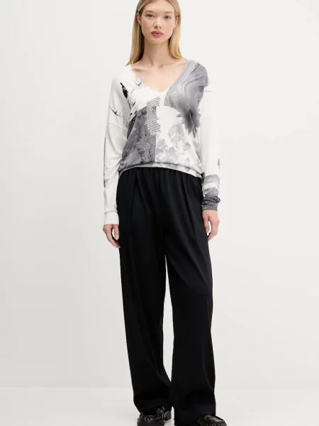 Светр Desigual GOTEMBURGO легкий бежевий