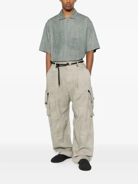 Tricou polo Ziggy Chen verde