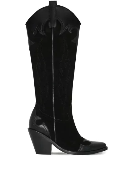 Botine Johanna Ortiz din piele negru