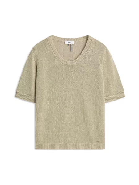 Dzianinowy sweter Cinque beżowy