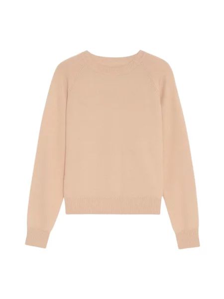 Dzianinowy sweter Fracomina beżowy