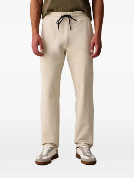 Pantaloni Aeronautica Militare cu broderie alergare cu cordon alb