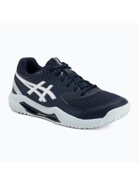 Încălțăminte de tenis pentru femei ASICS Gel-Dedicate 8 W midnight/white alb