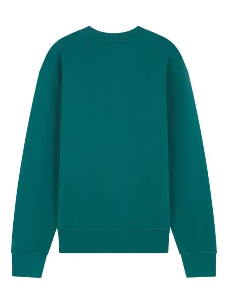 Hanorac Maison Kitsune cu imagine verde