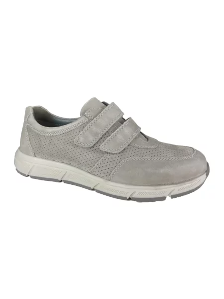 Sneakersy Solidus na rzep szare