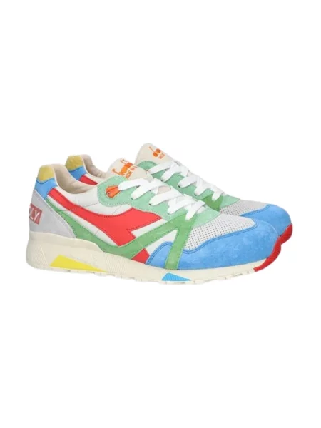 Sneakersy Diadora skórzane szare