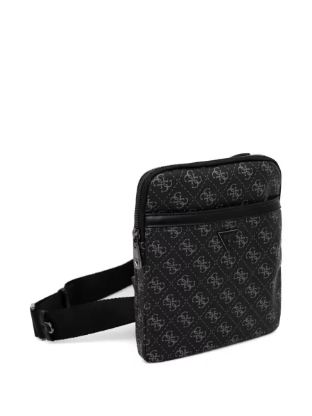 Geantă crossbody Guess cu imagine negru