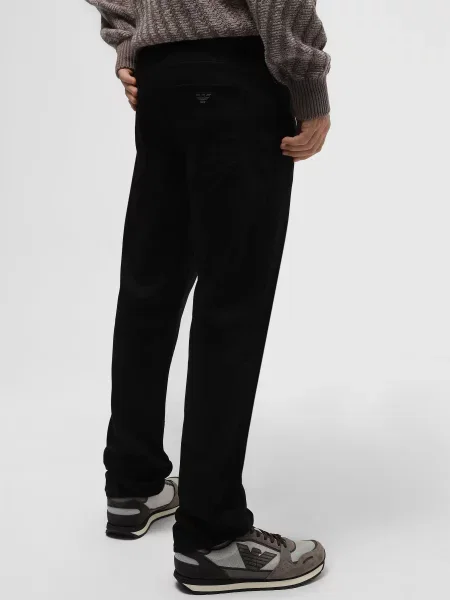 Emporio Armani Завужені джинси чорний