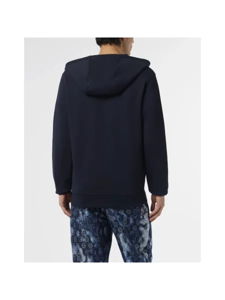 Bluza z kapturem Philipp Plein niebieska