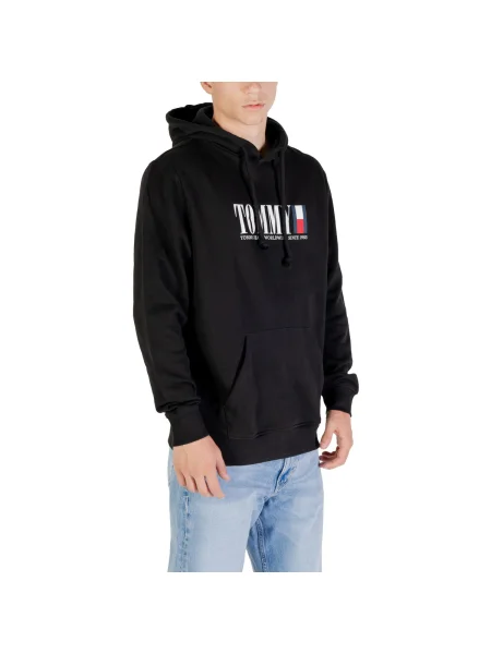 Geacă de blugi Tommy Hilfiger negru
