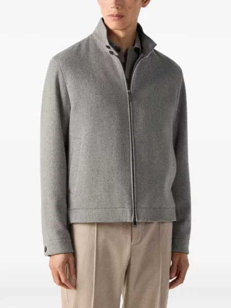 Geacă Zegna de lână gri