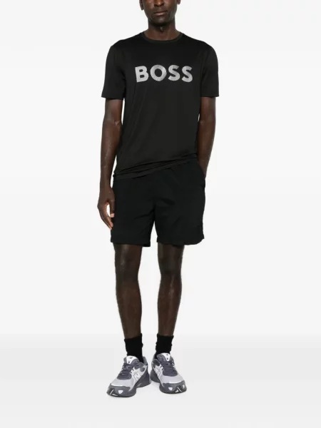 Tricou Boss cu imagine negru
