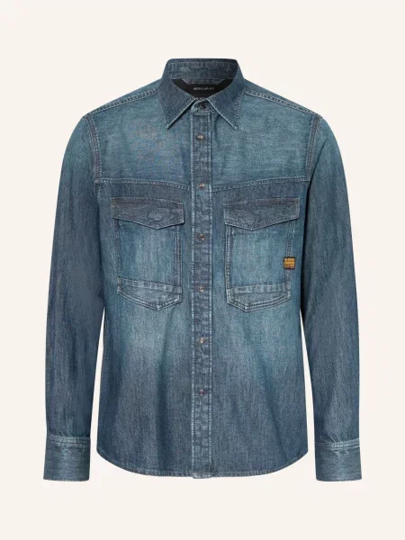 G-Star Koszula Dżinsowa Dakota Comfort Fit blau niebieska