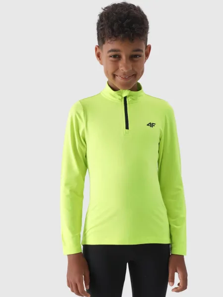 4F JUNIOR Bielizna Drapana koszulka zielona