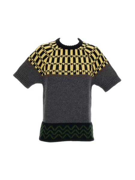 Sweter Marni wełniany szary