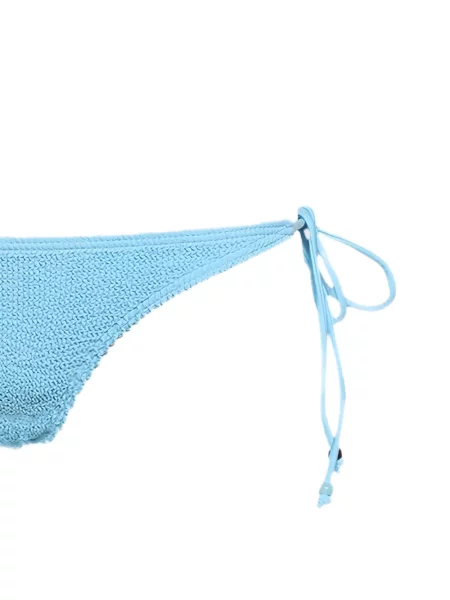 Gyöngyös bikini Bond Eye nyakkendővel kék
