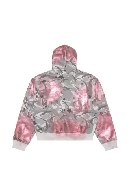 Hoodie Aape By *a Bathing Ape® με σχέδιο παραλλαγής ροζ