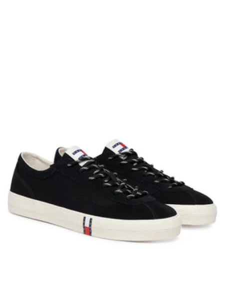 Tommy Jeans Teniszcipő Archive fekete