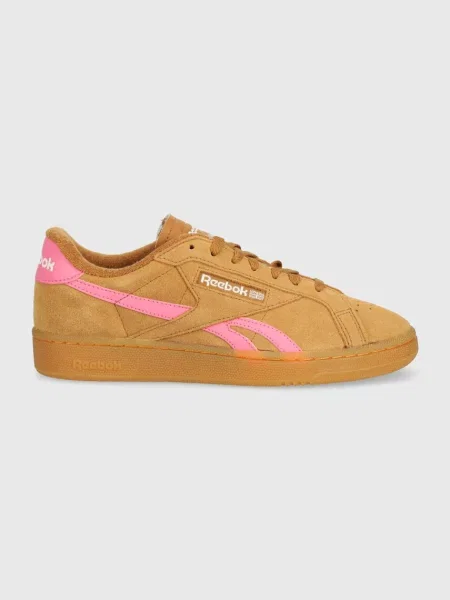 Reebok Classic sneakersy zamszowe Club C brązowy