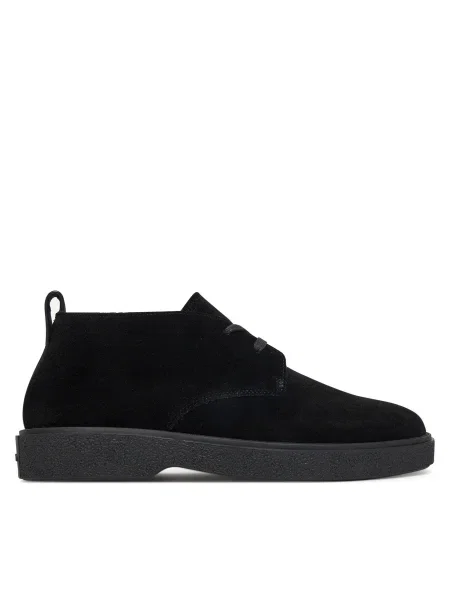 Sportcipők Calvin Klein Text Rubber Desert Boot Su fekete