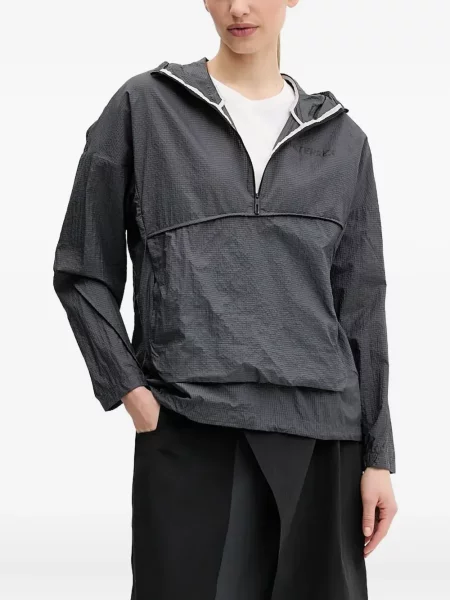 Tenisky Adidas Terrex se síťovinou s potiskem s tropickým vzorem černé