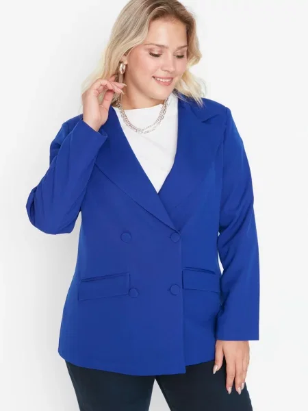 Sacou Trendyol albastru