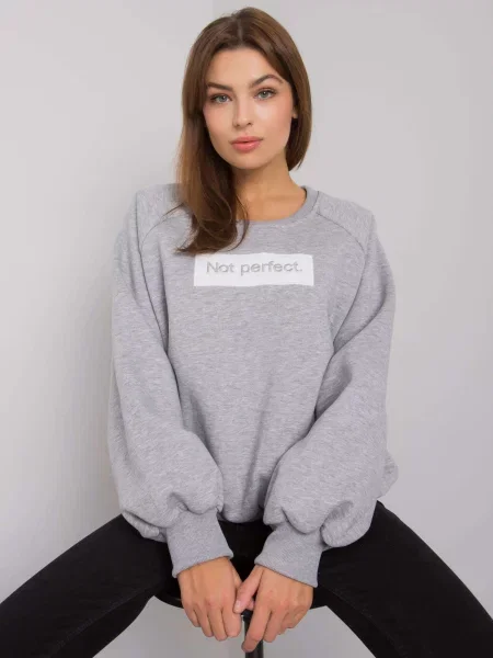 Hanorac cu glugă Fashionhunters gri