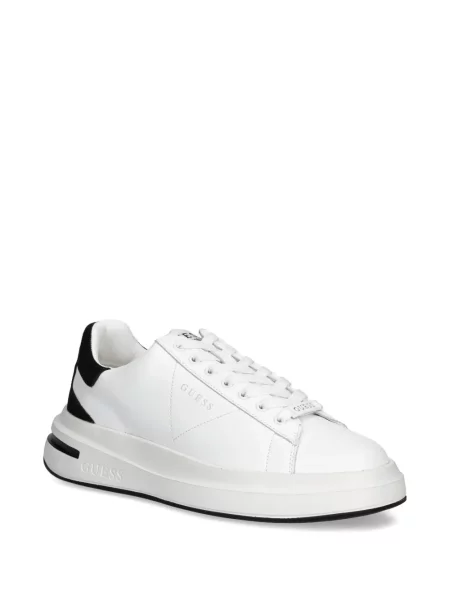 Fűzős csipkés sneaker Guess fehér