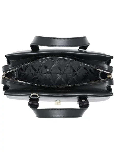 Armani Exchange crossbody kabelka dámska z imitácie kože čierna