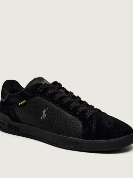 POLO RALPH LAUREN Sneakers HRT CT UTILY | piele întoarsă negru
