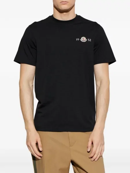 Tricou Moncler cu autograf negru