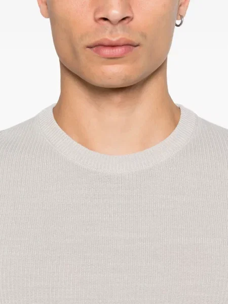 Pulover Marc O'polo cu broderie gri