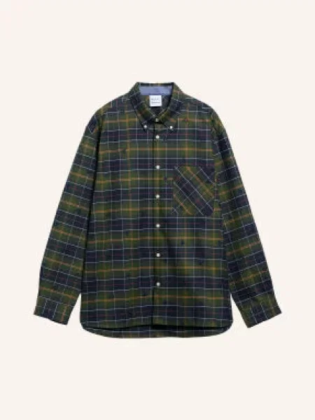 Barbour Koszula Oxfordzka O Kroju Comfort Fit gruen czerwona