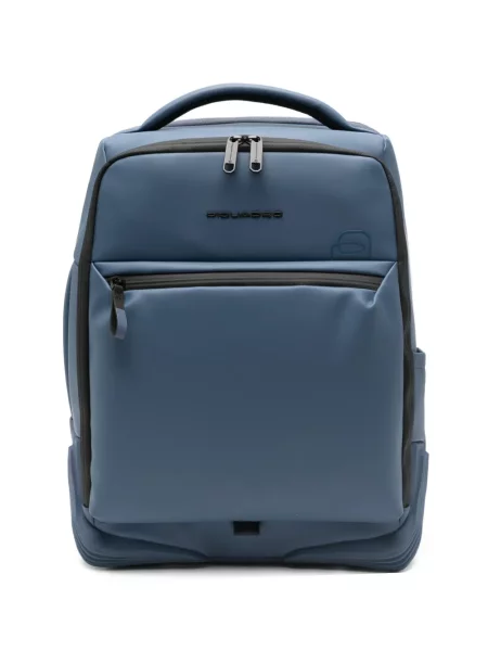 Rucsac Piquadro cu aplicații albastru
