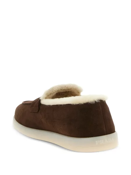 Loafersy Prada hnedá
