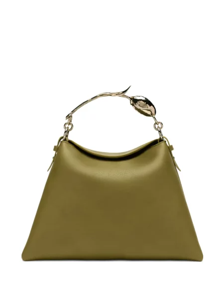 Geantă de mână Erdem mari verde