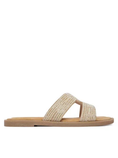 Шлепанцы Tamaris бежевые