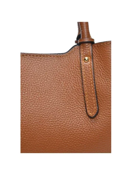 Geantă shopper Anna Luchini maro
