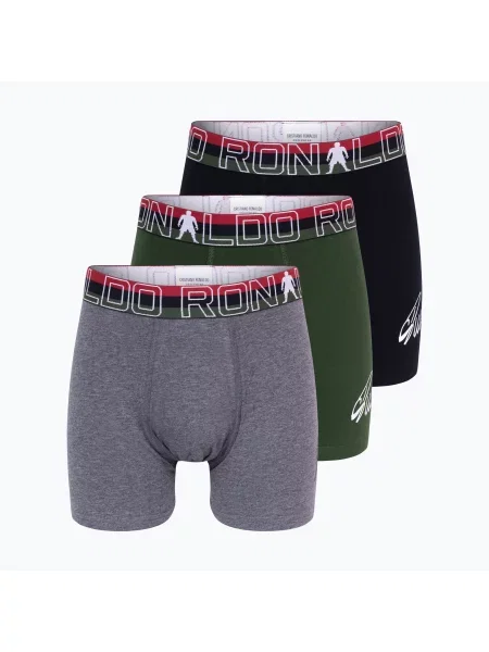 Gyermek boxer nadrág Trunk 3 multicolour pairs. Méret: fekete