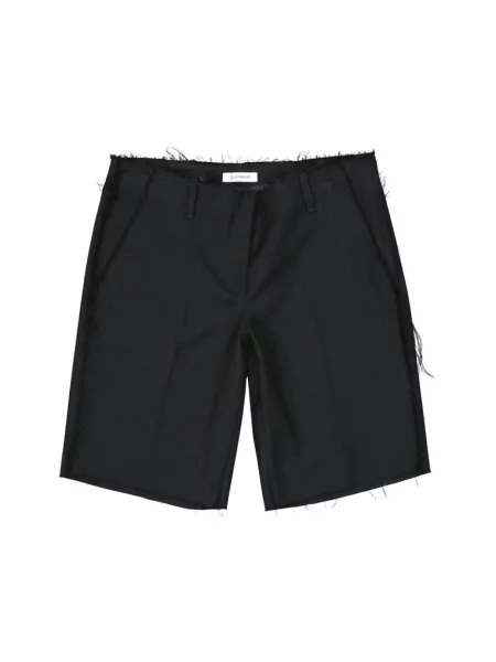 Bermudy Dondup wełniane czarne