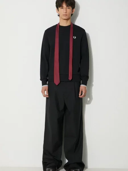 Fred Perry hanorac de barbati neted negru
