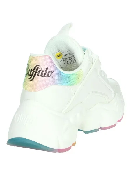 Pantofi Buffalo alb