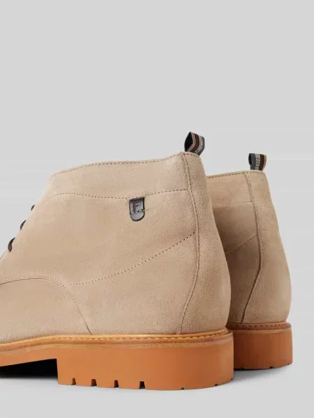 Buty skórzane z naszywką z logo model ‘De Karper’ Floris Van Bommel