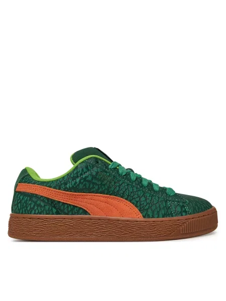 Замшевые кроссовки Puma Suede зеленые - цена 1899 грн | Shopsy