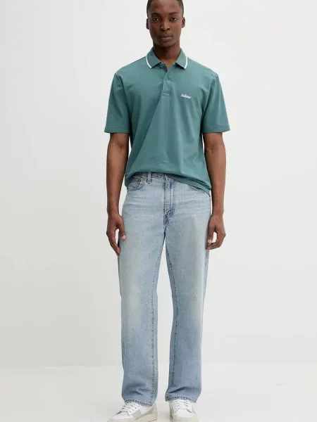 Polo majica Hollister Co. zelena