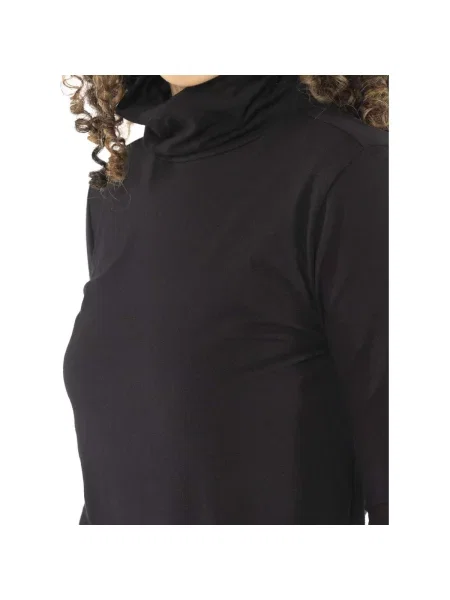 Tricou Leone 1947 cu guler înalt negru